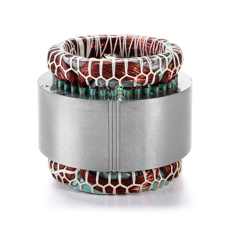 Stator motora a jadro rotora domáceho spotrebiča