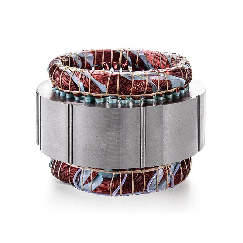 Stator motora a jadro rotora domáceho spotrebiča