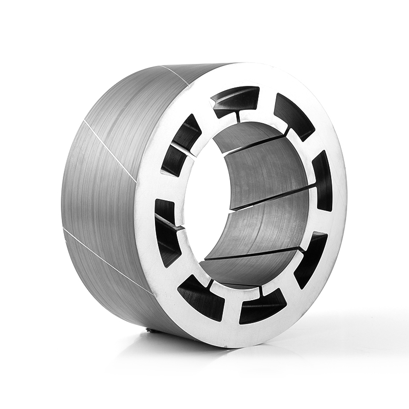 Stator a jadro rotora priemyselného hnacieho motora