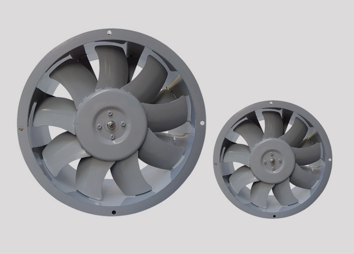 Priemyselný stator ventilátora a jadro rotora