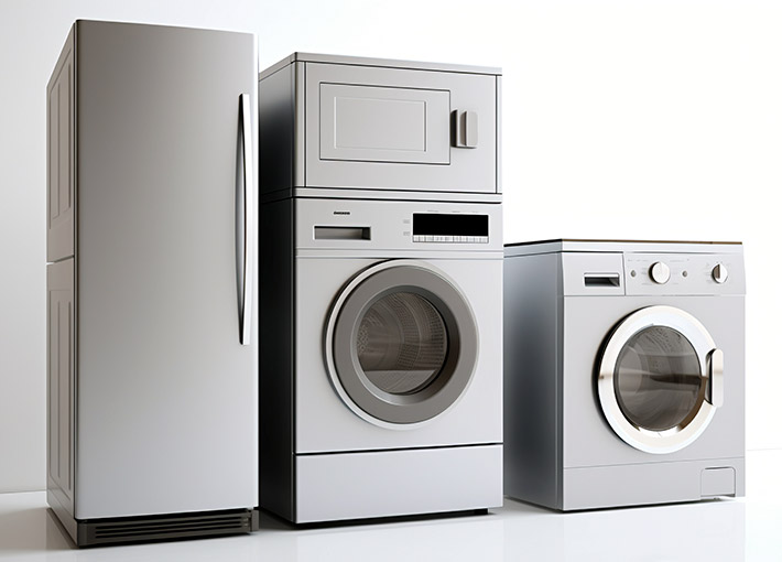 Stator motora a jadro rotora domáceho spotrebiča