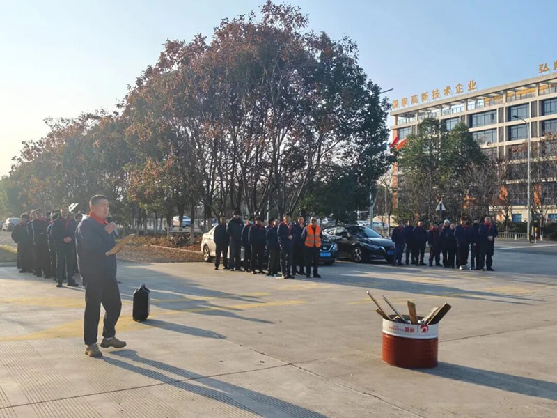 Technológia Jufeng | Požiarne cvičenie „Všetci dbajú na bezpečnosť a každý vie, ako reagovať v prípade núdze“.